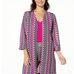 G by Giuliana Black Label Crochet Lace Knit Topper Size S